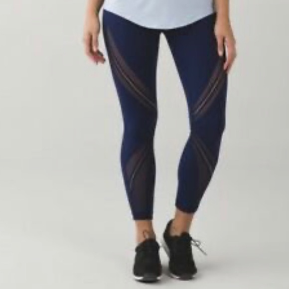 Lululemon mesh detail legging *limited edition* - Picture 1 of 4